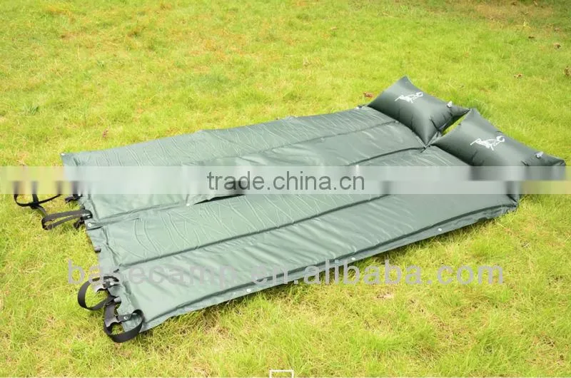 Self-inflatable Outdoor Camping Mat with Pillow