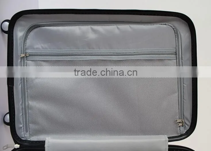 black pc luggage sets for traveling