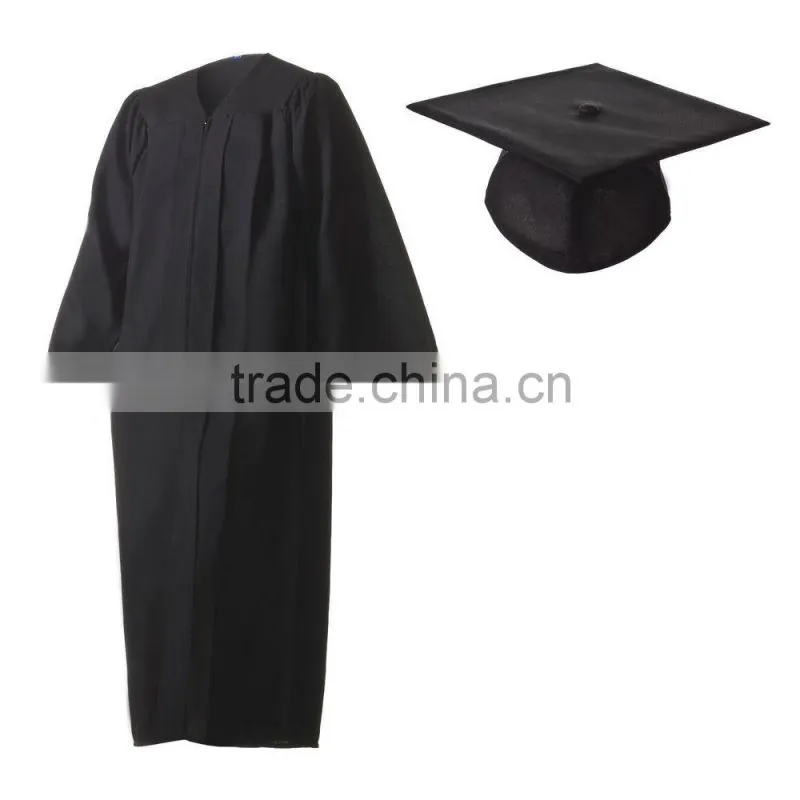 college gown Adult Matte Master Graduation caps and gowns