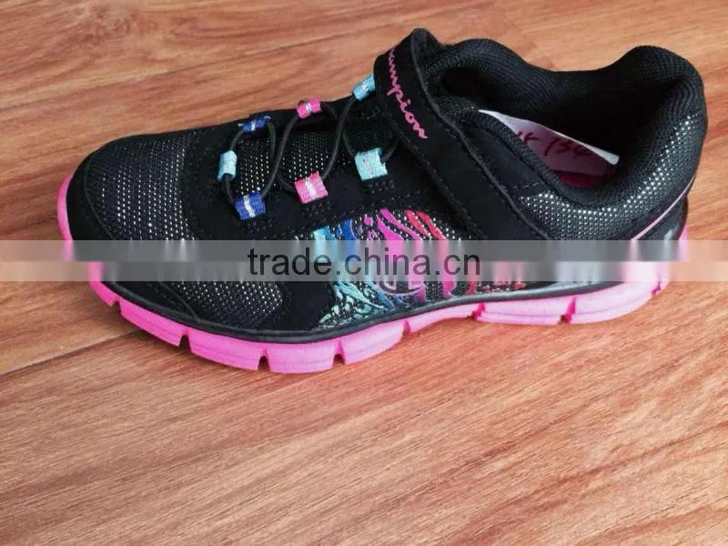 good quality girls sport shoes running made in china, fly fabric female running shoes sport for girls ladies