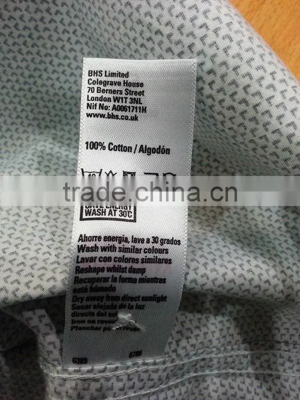 Mens Branded Original Short Sleeve Shirt (Garment Stock lots / Apparel Stock / stocklots / Garment Apparel from Sri Lanka)