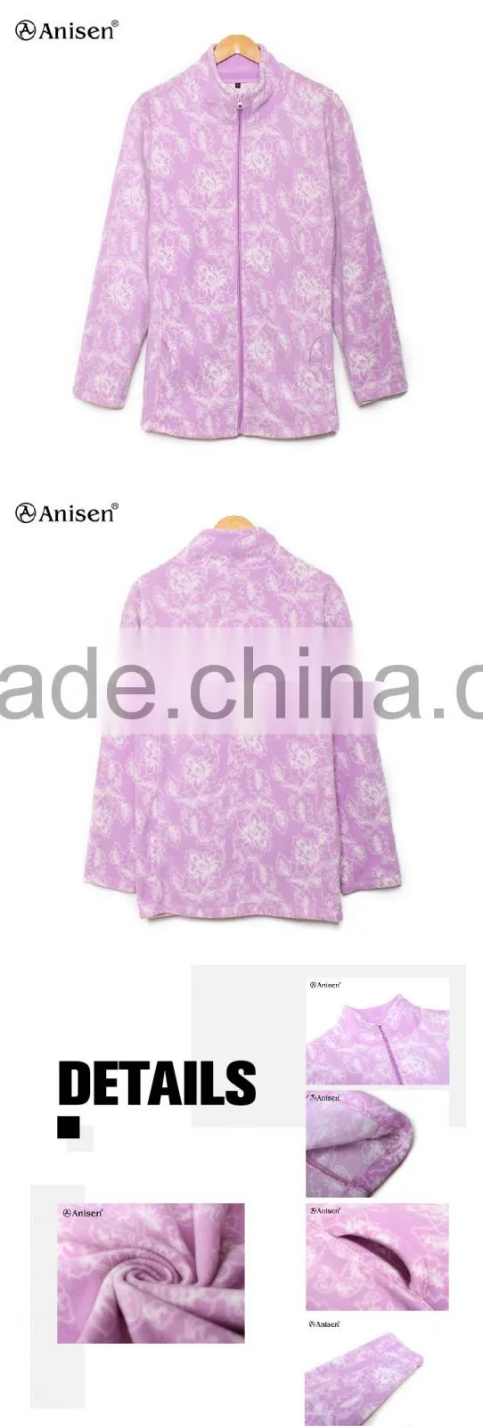 oem service windbreaker custom fleece women jackets
