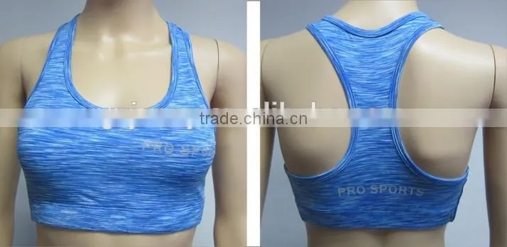Latest Seamless Sexy Under Wear Ladies Active Bra Yoga Wear Sports Bra Set