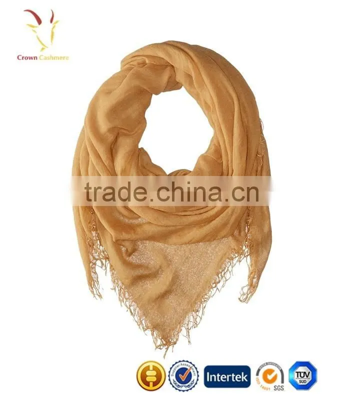 Pure Color Knitting Designer Cashmere Scarves