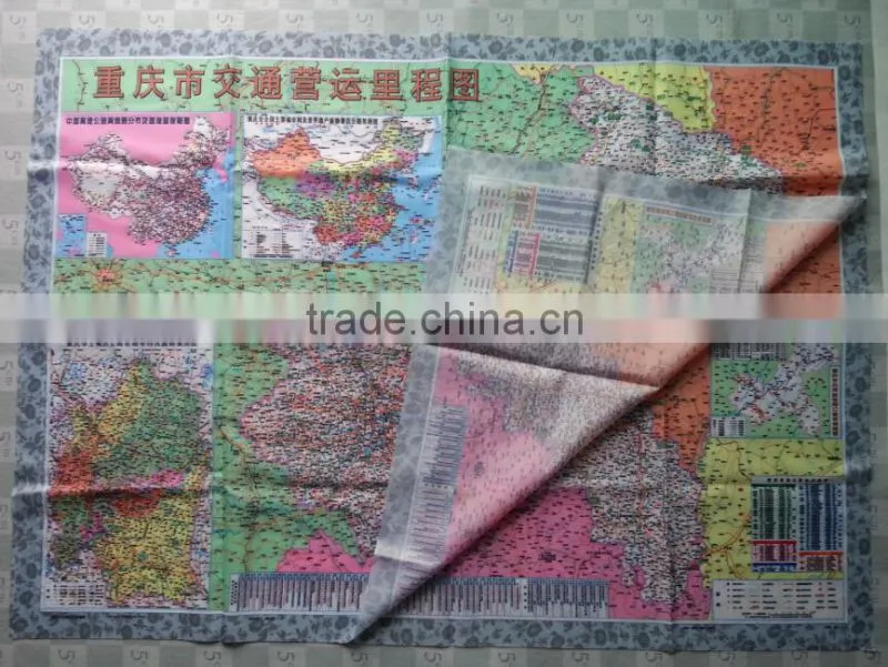 wholesale polyester map