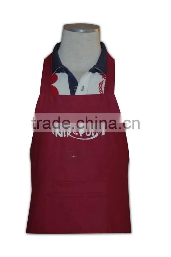 Wholesale Promotional Factory Price customized Polyester Mixed professional chef apron
