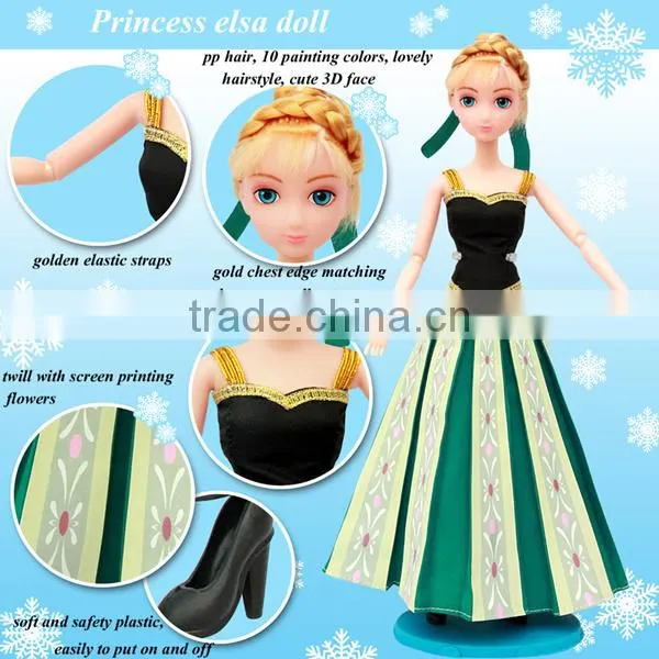 Brand New Frozen Sparkle Princess Elsa & Anna Sparkle 11.5 Inc Doll