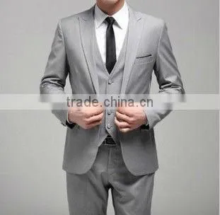2013 latest design wedding suit business men suit