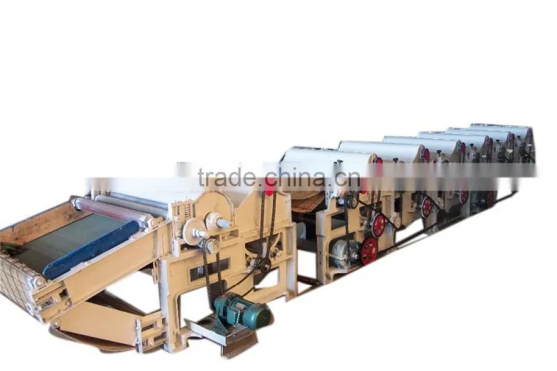 New design Polyester fiber/Textile waste recycling line