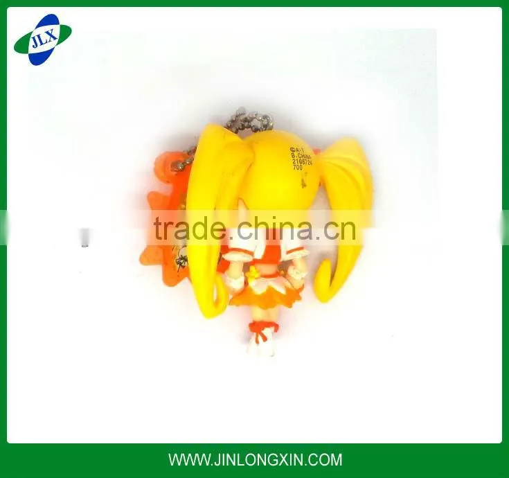 Anime PVC Figure Toy promotion key chain