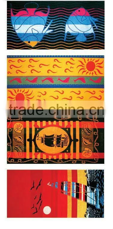 100%cotton terry beach towel