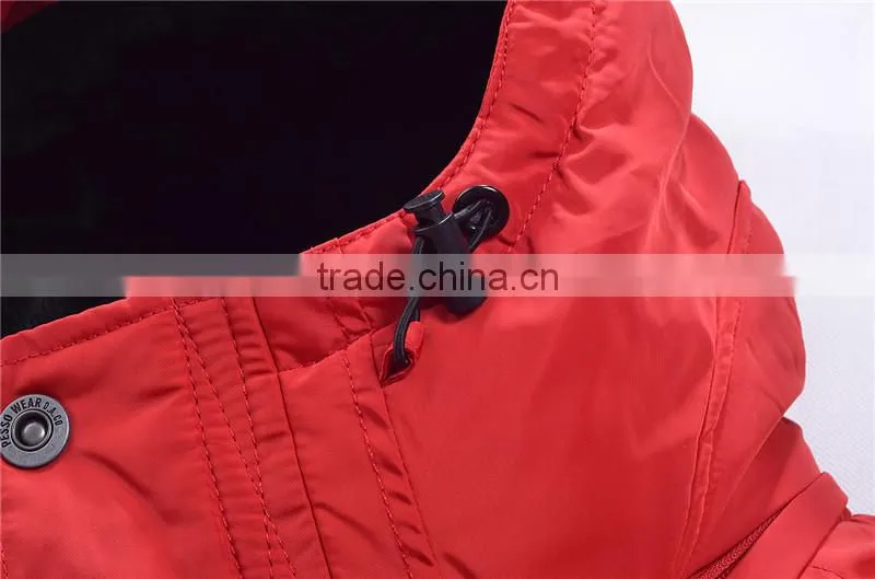 waterproof and windproof mens' padded winter super warm jacket