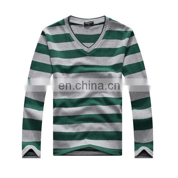 Striped t shirt long sleeve men,wholesale t shirt