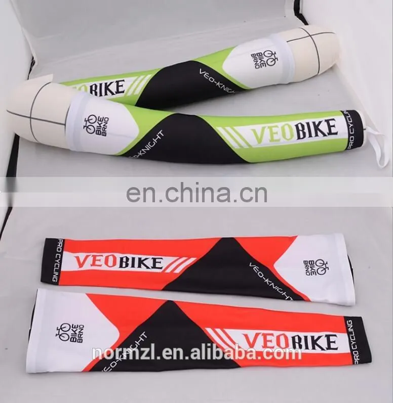 POP bike arm sleeve sublimation cycling arm warmer custom protactive arm sleeve cheap