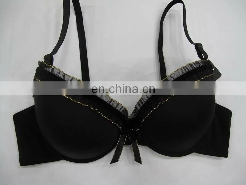 Cheap Black Lady's Bra
