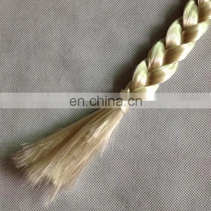 PWS-0451 Girls cosplay wigs braid Frozen elsa wigs braid