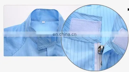 Youtong Textile white color Best price antistatic protective clothing ,cleanroom workwear