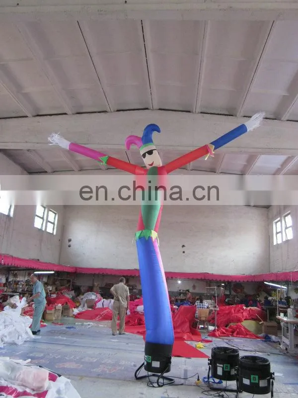 newstyle led lighting advertising small inflatable air dancer clown dancer