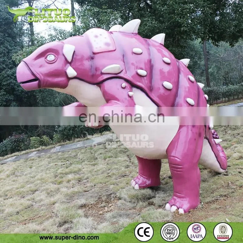 Amusement Park Playground Life Size Fiberglass Dinosaur