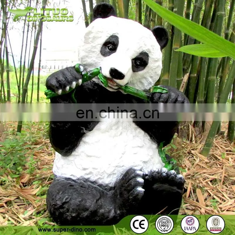 High Qaulity Life-size Fiberglass Panda