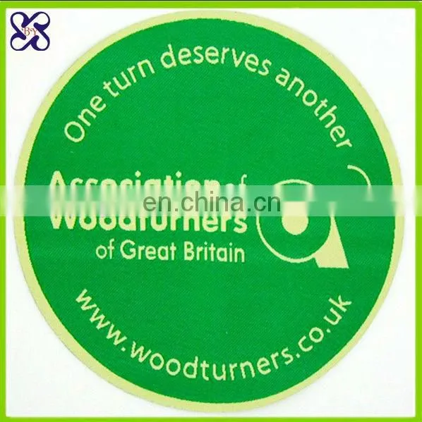Self adhesive woven patch for clothing