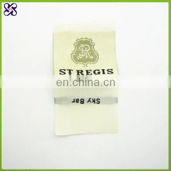 Woven main label for dress/Woven fabric label