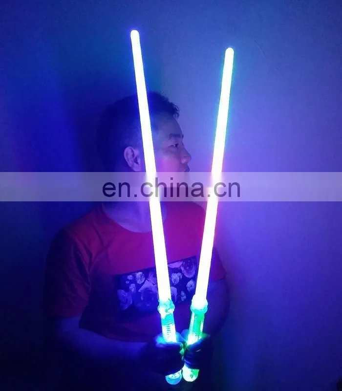 Hot selling multicolor led flashing stick for Christmas gift toy supplies and concert decoration