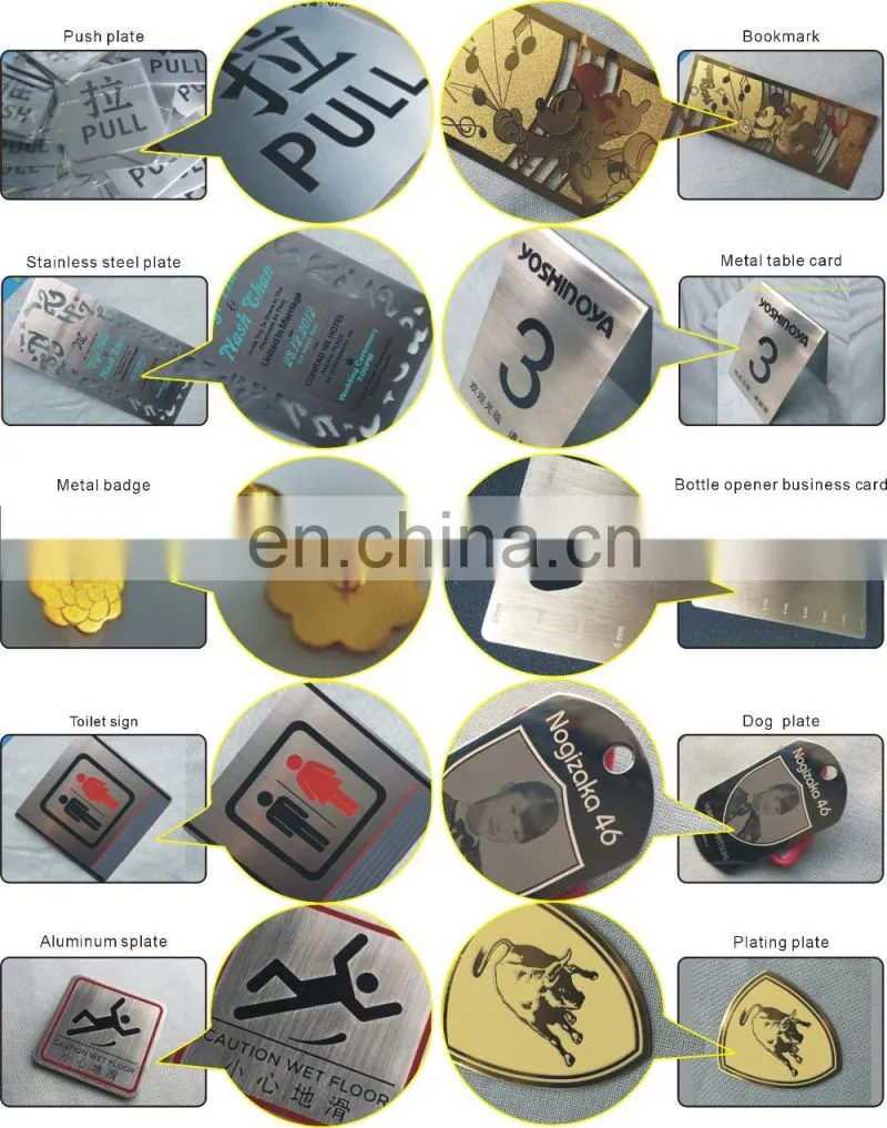 Best price metal sticker customized logo metal sticker gold metal sticker