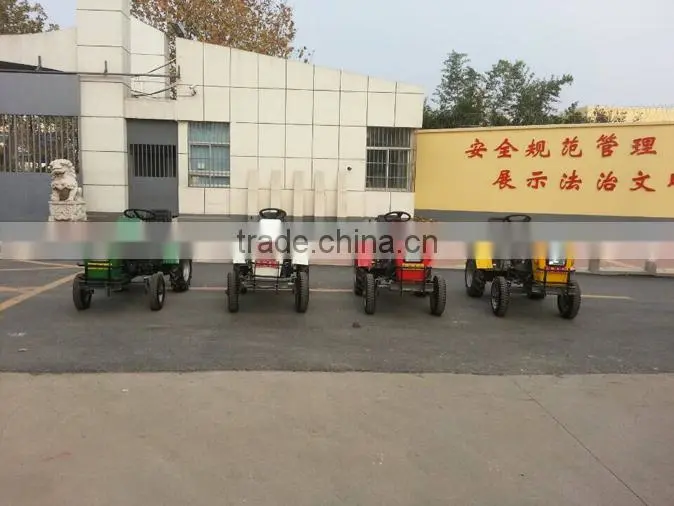 China export high speed Internal combustion new desigh red color mini tractor