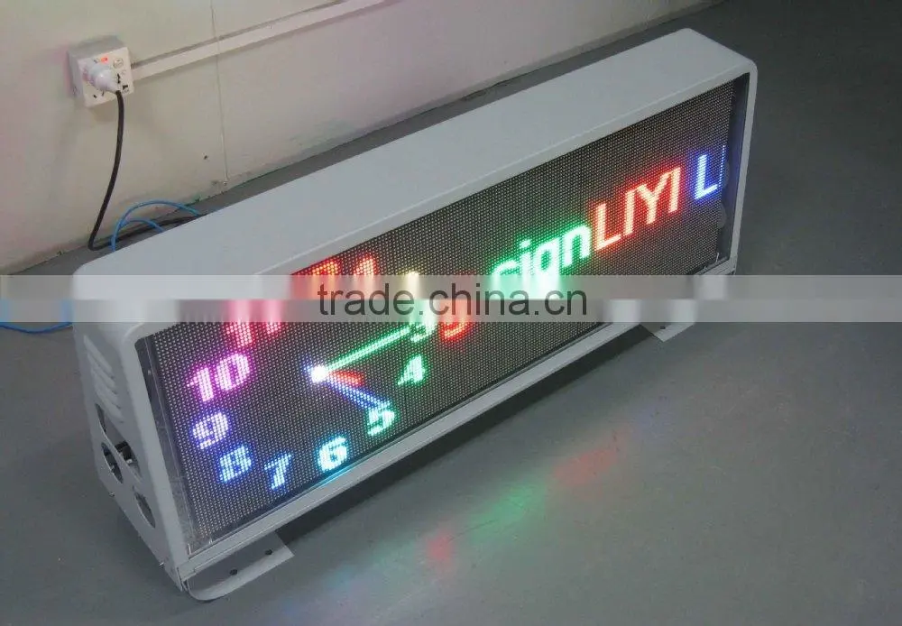 2015 new hot sale P5 high bright WIFI 3G wireless taxi roof signs/taxi roof top signs