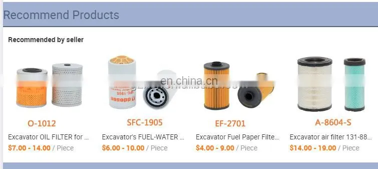 construction spare parts air filter TA040-93230+TA040-93220 AF25551+AF25552 FOR EX55 ZAX55 SWE50