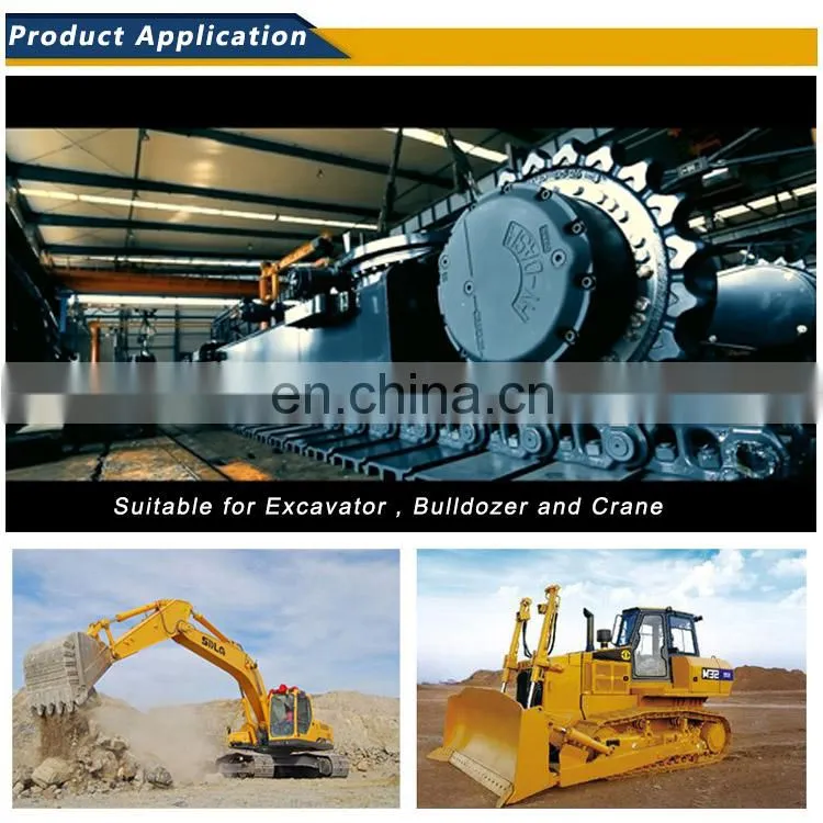 Excavator Parts SK200 Idler Wheel Excavator and Bulldozer Parts Construction Works New 120 Kg New Product 2020 35mnb,40mn 8-12mm