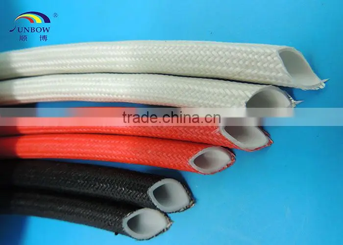 SUNBOW MFG Heat Resistant High Temperature Resistant Braided Glassfiber Tube