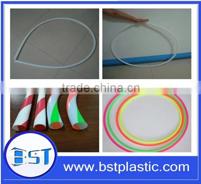 double color coextrusion HDPE tube for hula hoop tubing