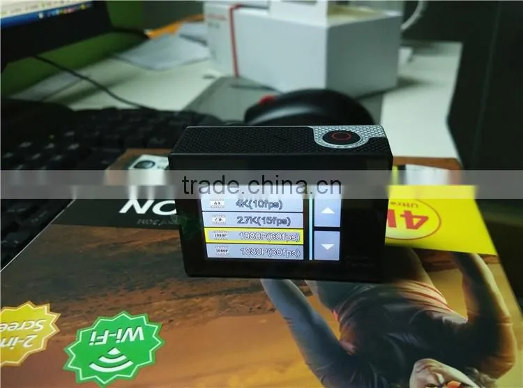 0.95" OLED Front Screen 2.0" LCD Back Screen Dual Screen 4K(3840*2160) Action Camera H3 with WiFi Remote Controlling Via APP