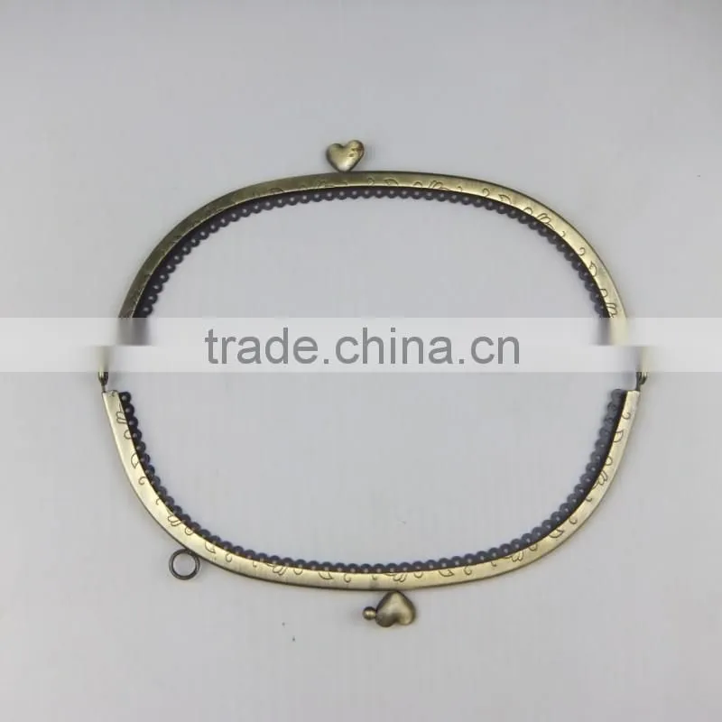 China manufacturer cheap bronze sewing coin purse frames