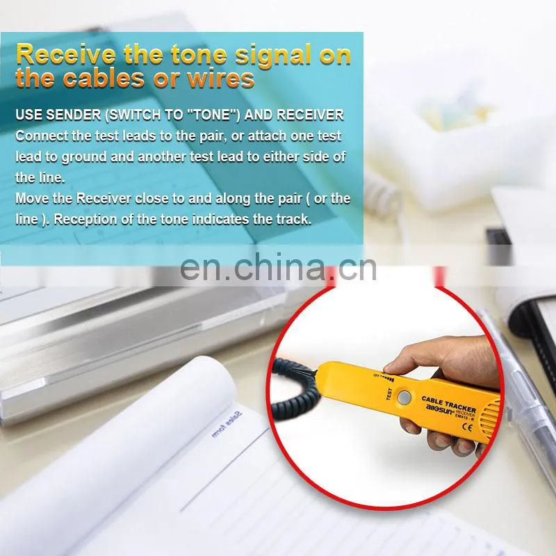 all-sun EM415 Telephone Network Phone Cable Wire Tracker Phone Generator Tester Diagnose Tone Networking Tools