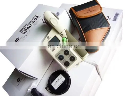Portable plant content testing spad chlorophyll meter