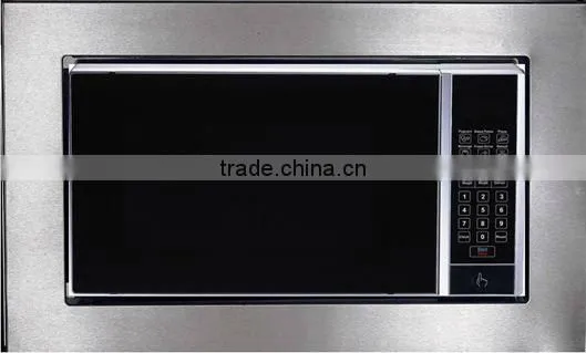 Stainless Steel built-in portable microwave oven with CE ROHS UL