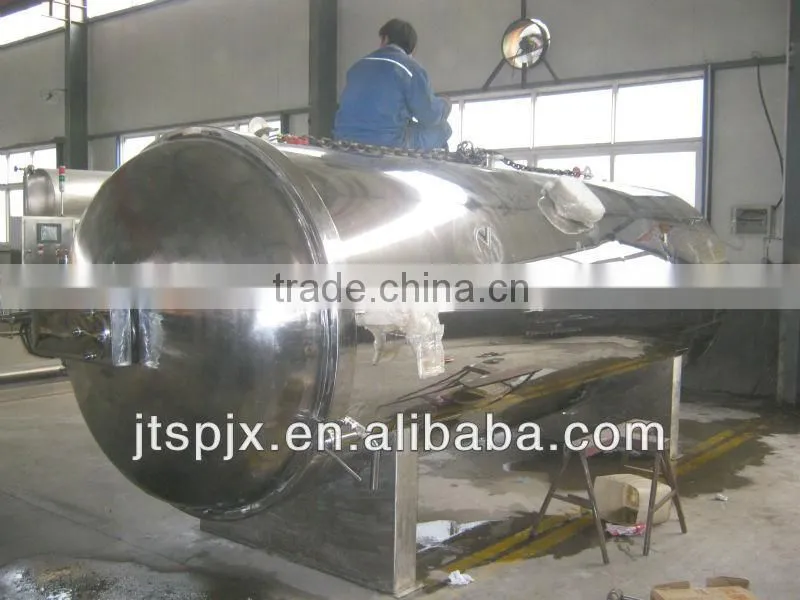 JT-DG SUS304 semi-automatic steam or water used single pot autoclave for canned food
