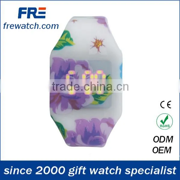 new arriving cartoon pattern lovely led watch for children
