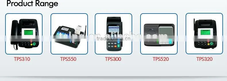 China TPS550 with camera, 1D/2D Barcode Scanner, Finger Printer wcdma/wifi/etherent nfc programmable android eft pos machine