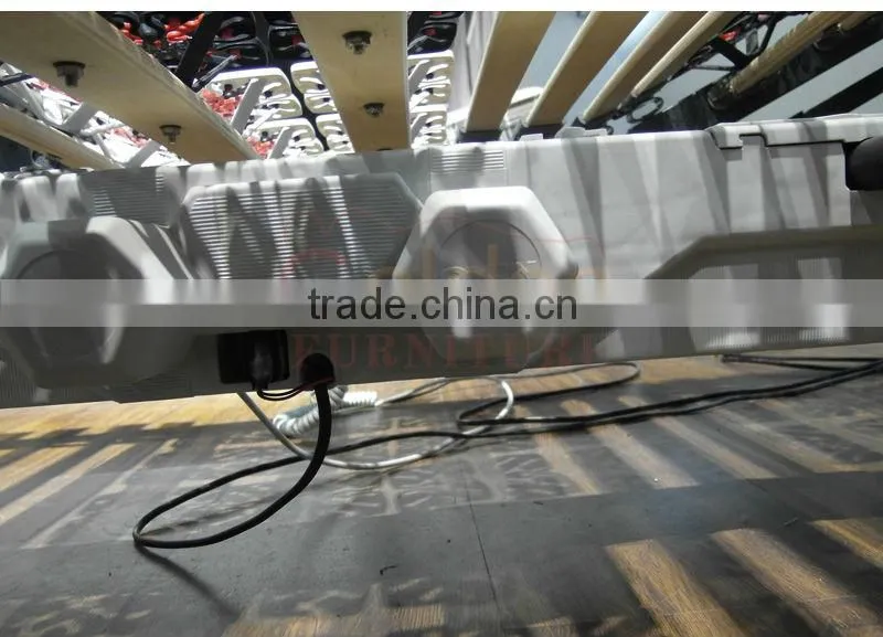 Okin Motor Electric Adjustable Massage Bed for Sale