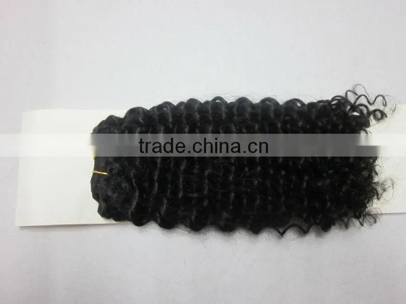 Luxy clip in human hair, Brazilian 100% remy human hair extension sample welcomed