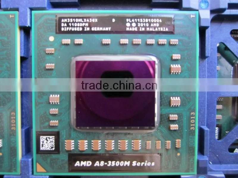 NEW APU AMD A8 3510MX A8-3510MX - AM3510HLX43GX 1.5/4M Turbo frequency 2500 MHz