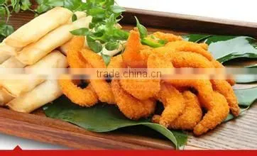 high quality frozen white vanname breaded shrimp