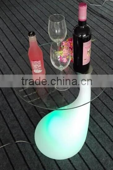 LED lights and lighting bar table coffee table with remote control 4555A
