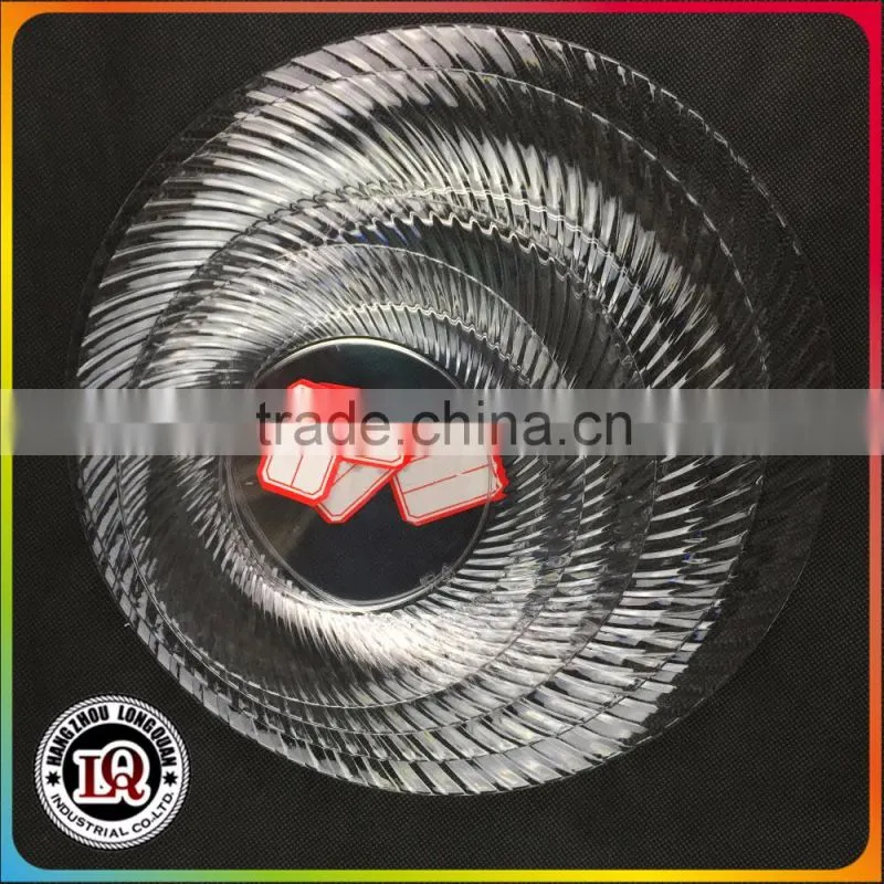 cheap clear plastic disposable plate