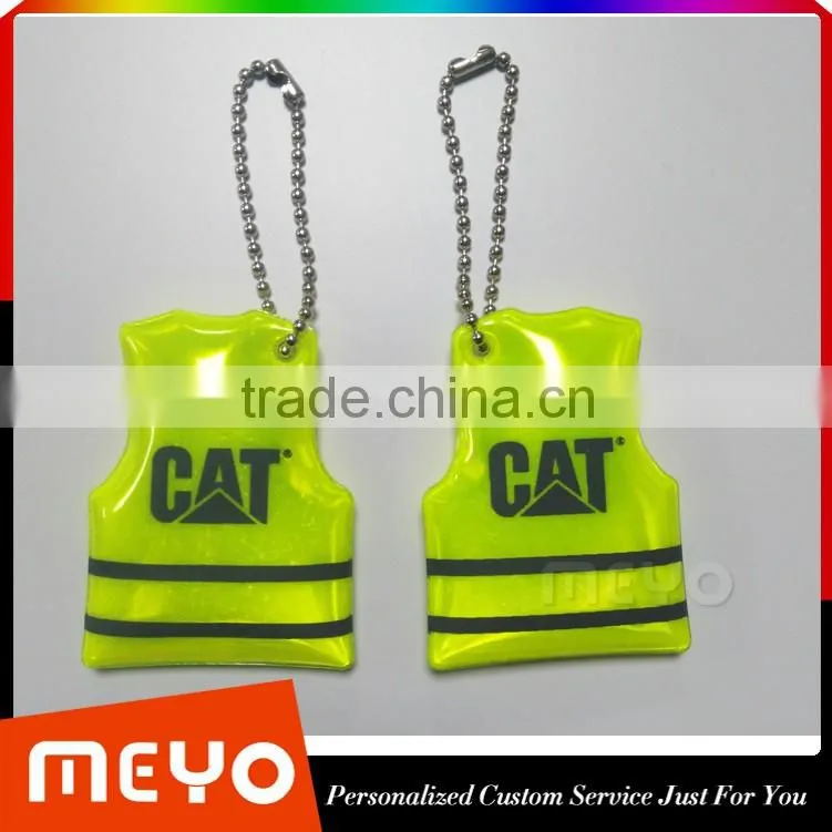 Promotion lighting metal key chain for christmas holiday gift