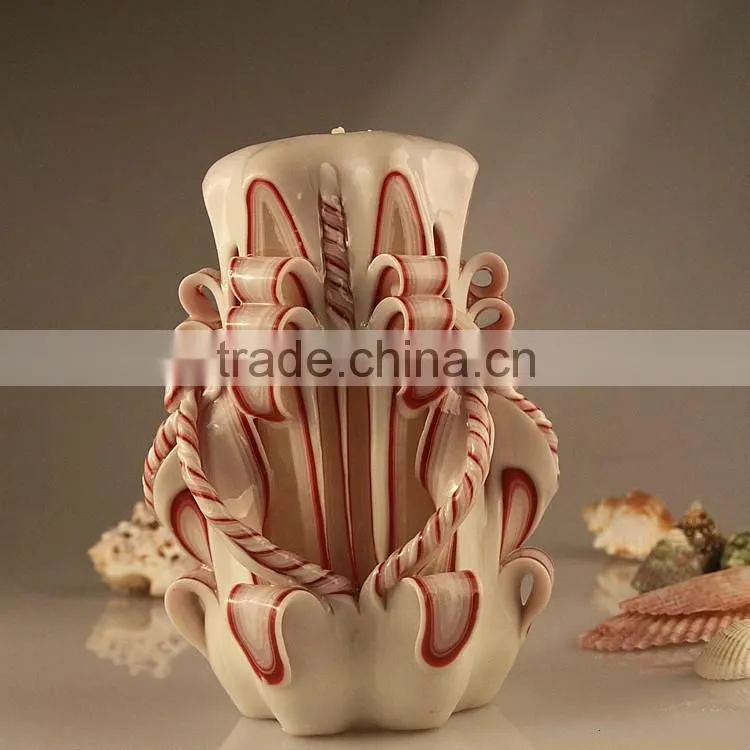dried flower candles